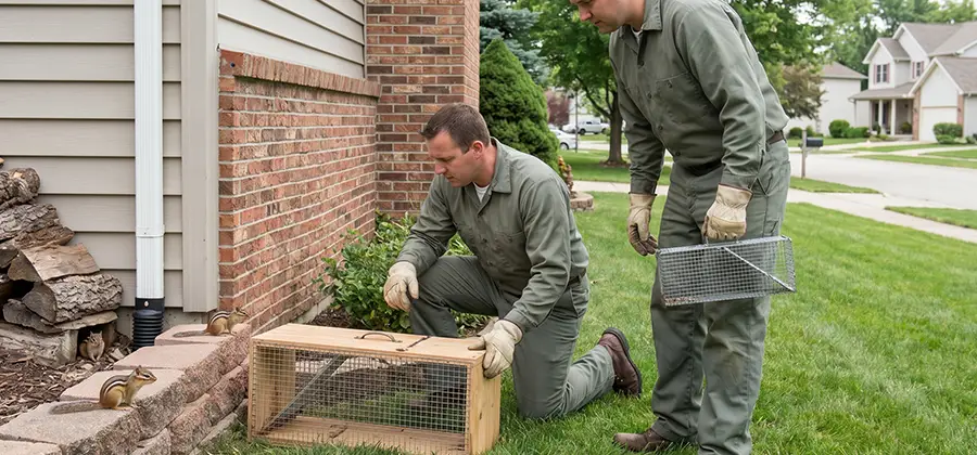 Remove Chipmunks From Yard in Lyndhurst