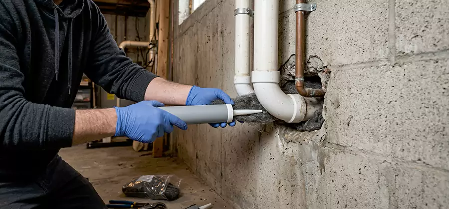 Mouse Proofing Pipes in Lyndhurst